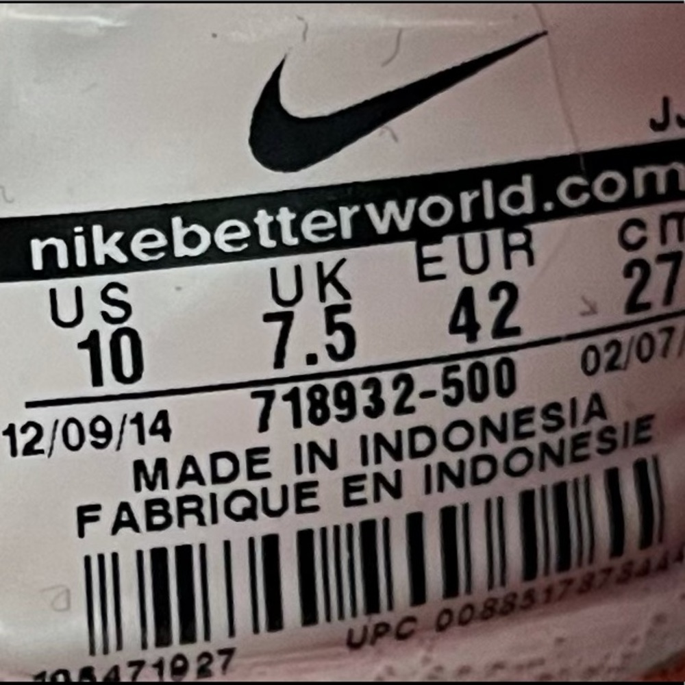 Nike Free TR Fit 5.0 Athletic Shoes Women’s Size 10 - Picture 7 of 7